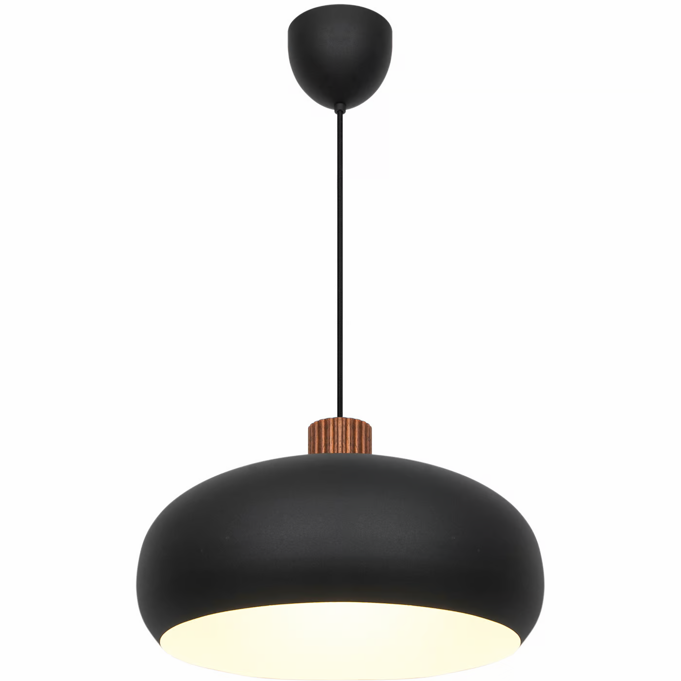 Aurelio Design Lamp – Black Wood Pendant Lamp E27