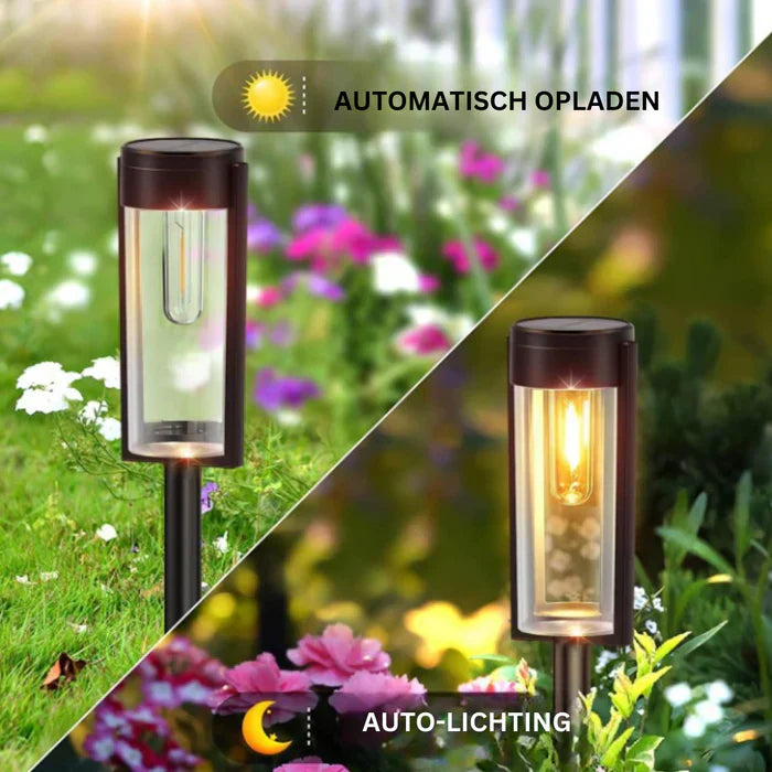 LumiPath – Luxe Solenergi Padbelysning för Trädgård