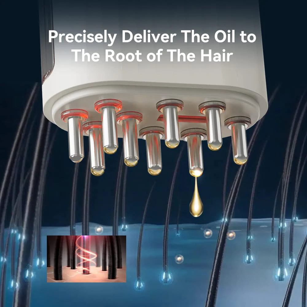 ScalpRevive - Nourishing Hair Oil with Massage Function