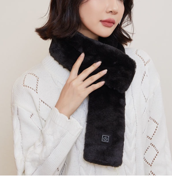 HeatWrap Scarf - Luxurious Warming Fashion Accessory