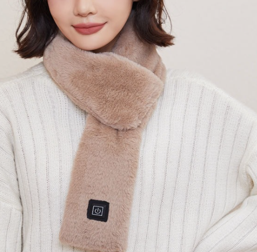 HeatWrap Scarf - Luxurious Warming Fashion Accessory