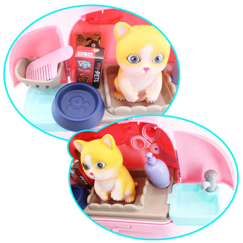 Pet Paradise - Portable Pet Grooming Set for Kids
