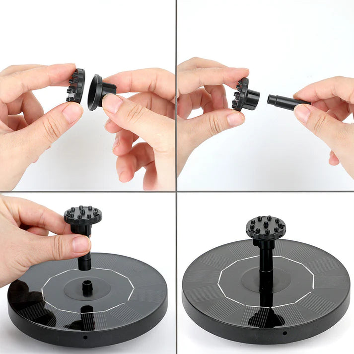 TranquilFlow – Relaxing Garden Fountain with Solar Light