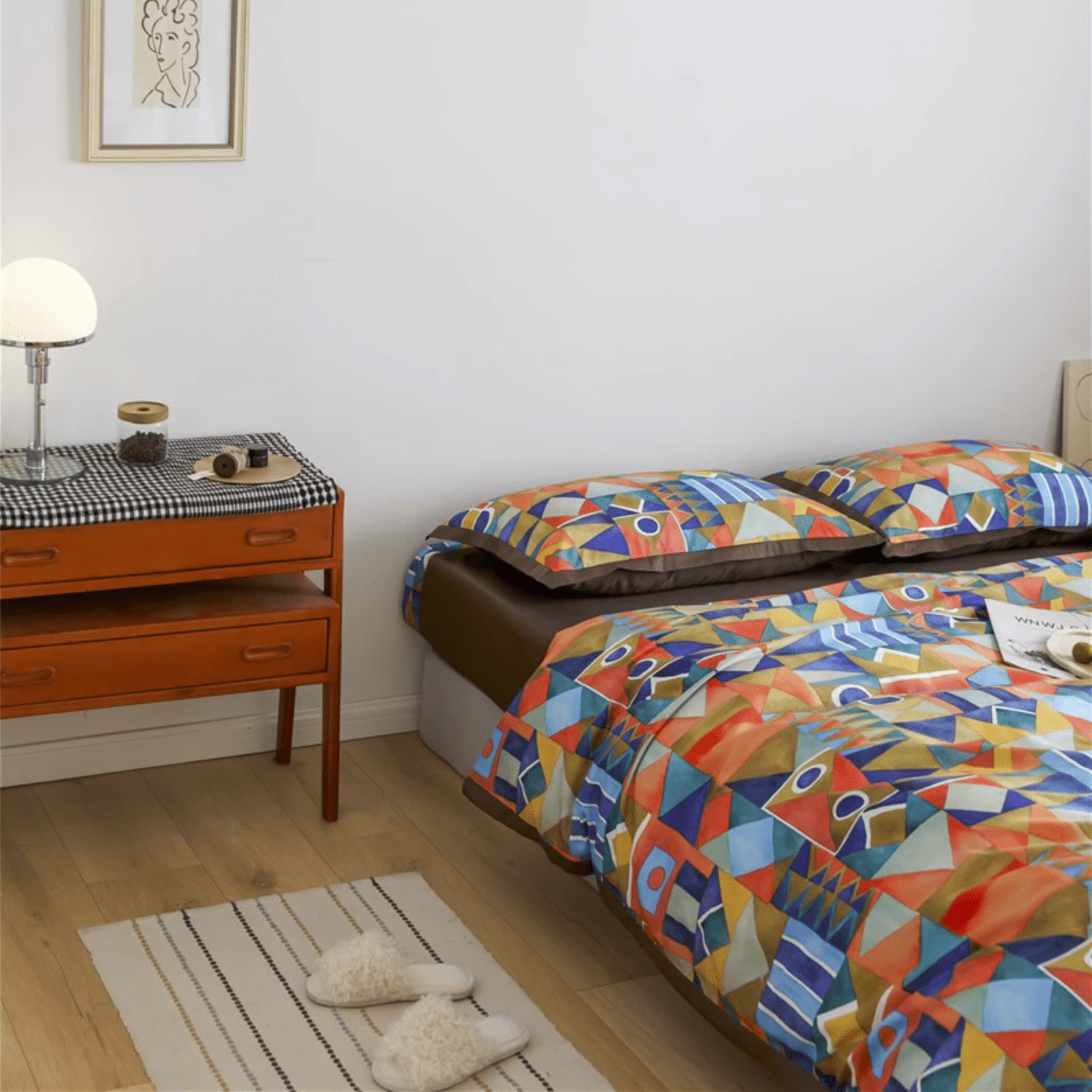 Shapes and Colors – Luxe Egyptian Cotton Bedding Set