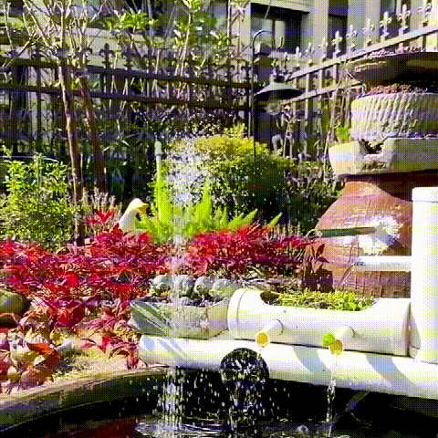 TranquilFlow – Relaxing Garden Fountain with Solar Light