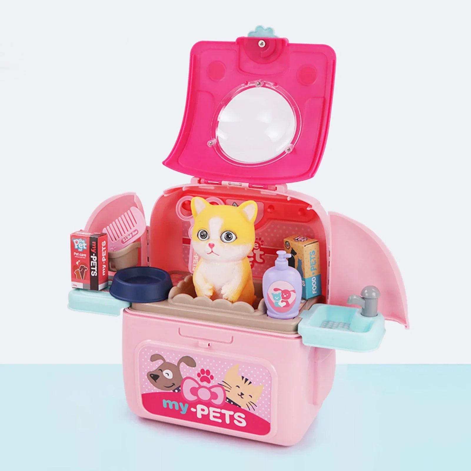 Pet Paradise - Portable Pet Grooming Set for Kids