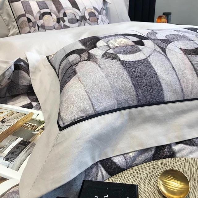 Luxury Ring – Premium Egyptian Cotton Duvet Cover Set