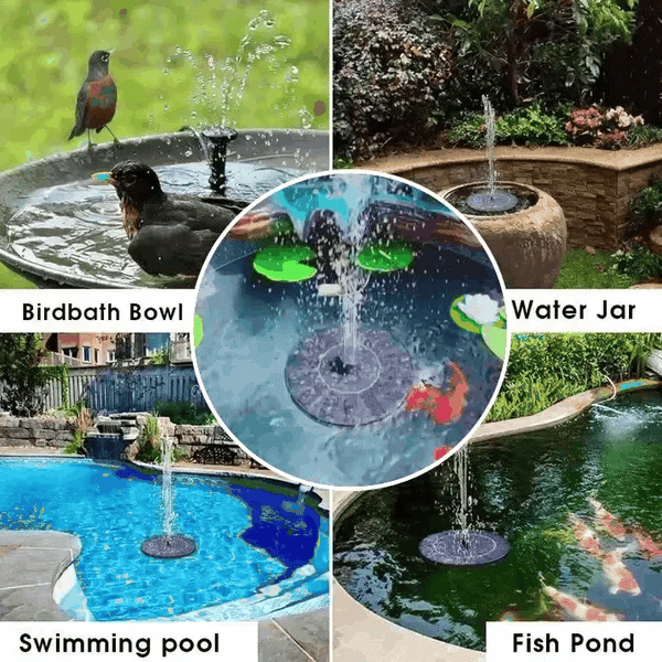 TranquilFlow – Relaxing Garden Fountain with Solar Light