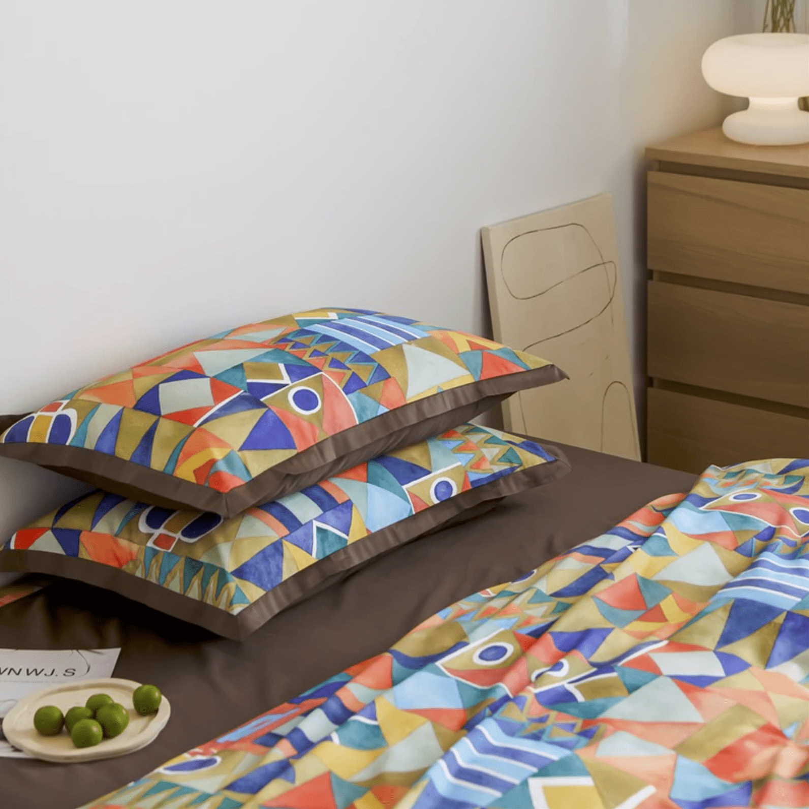 Shapes and Colors – Luxe Egyptian Cotton Bedding Set