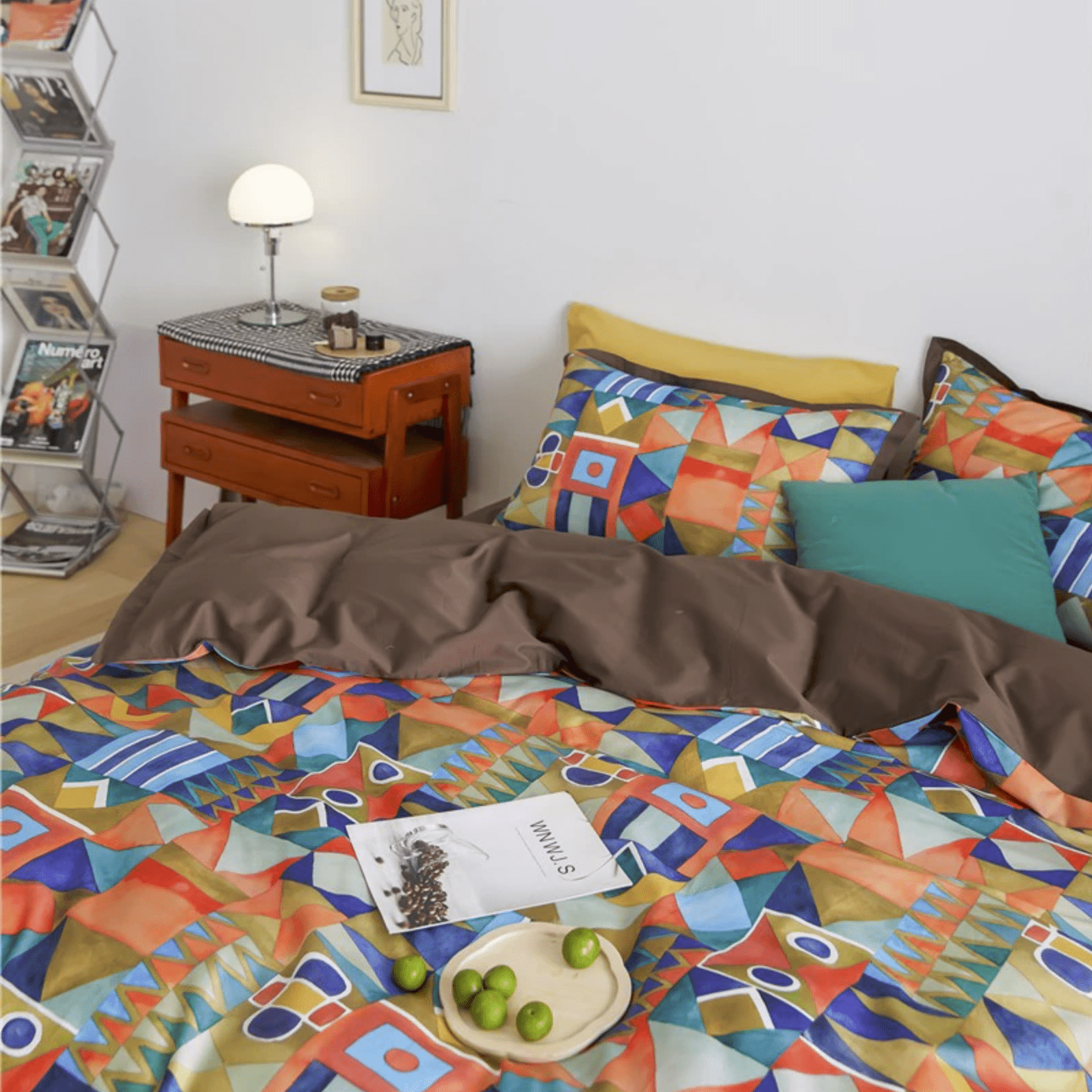 Shapes and Colors – Luxe Egyptian Cotton Bedding Set