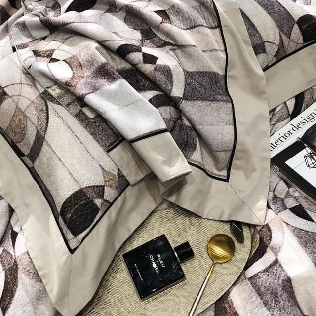 Luxury Ring – Premium Egyptian Cotton Duvet Cover Set