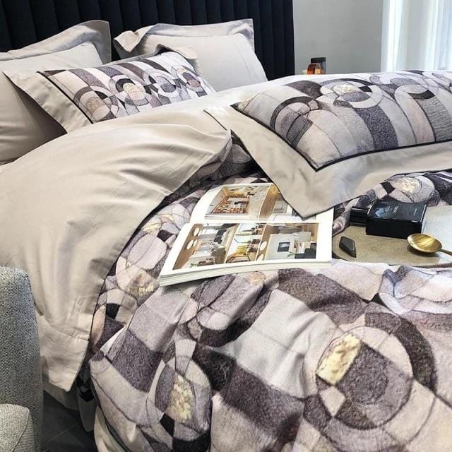 Luxury Ring – Premium Egyptian Cotton Duvet Cover Set