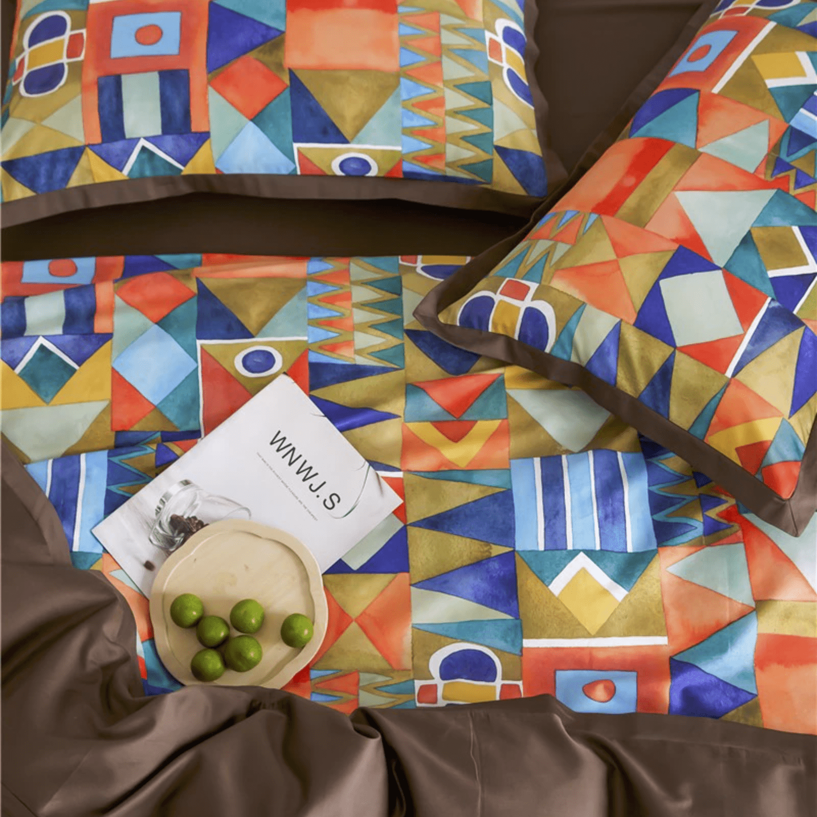 Shapes and Colors – Luxe Egyptian Cotton Bedding Set