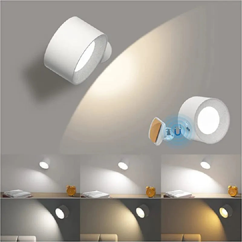 360° Wall Lamp - Wireless Rechargeable Wall Lamp