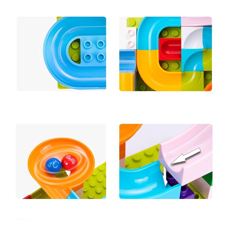 Marble Builder Set - Customizable Marble Slide for Creation