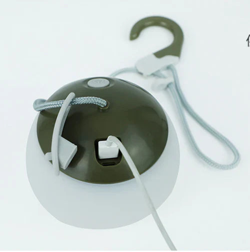 CampGlow - Retro Uppladdningsbar Campinglampa med USB