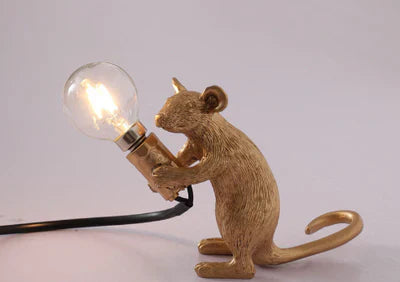 SqueakLight - Playful Mouse-Shaped LED Lamp
