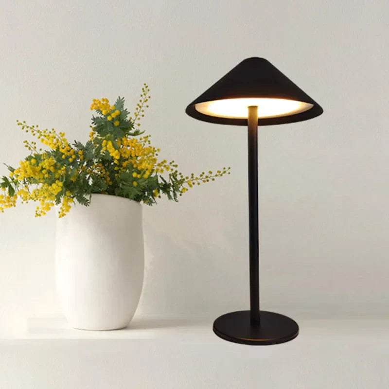 Elegant Wireless Desk Lamp with Adjustable Light and Luxurious Design