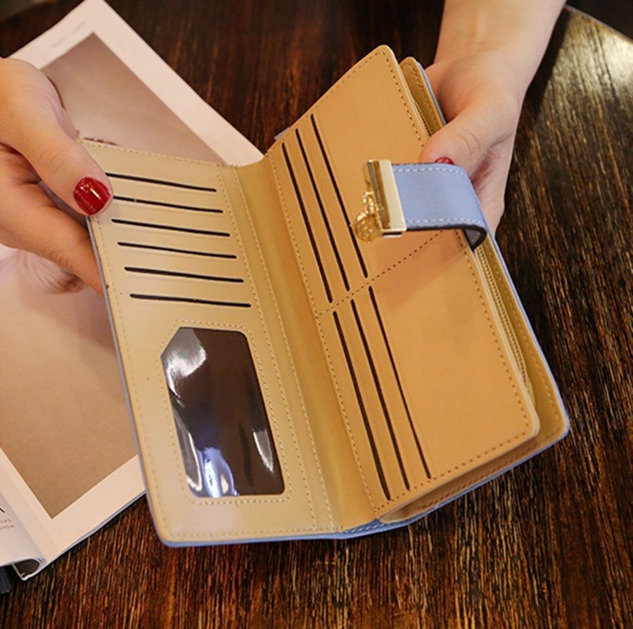 GoldenLeaf – Luxury Leather Wallet with Leaves
