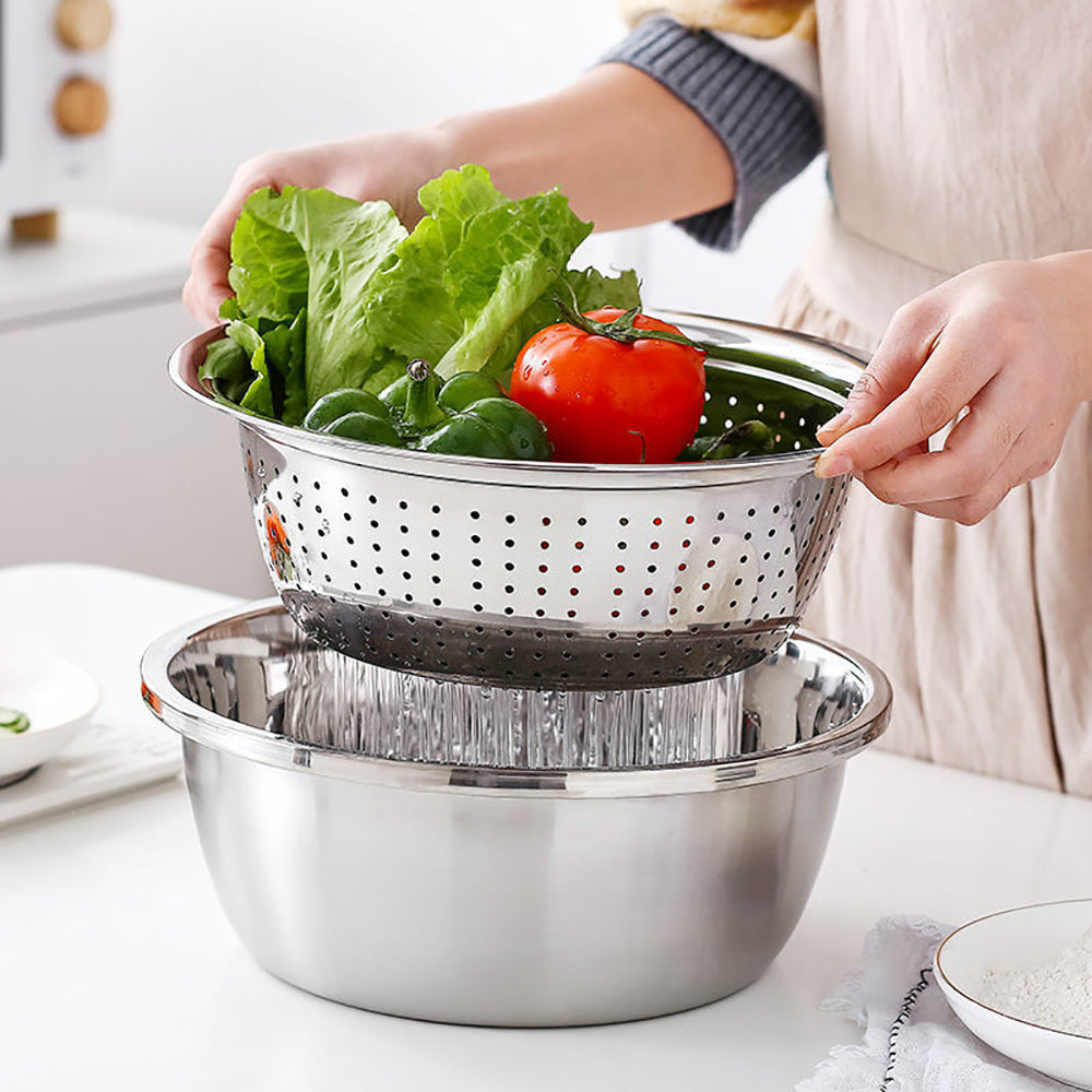 Master Chop - Stylish 3-in-1 Cutting Board in RVS