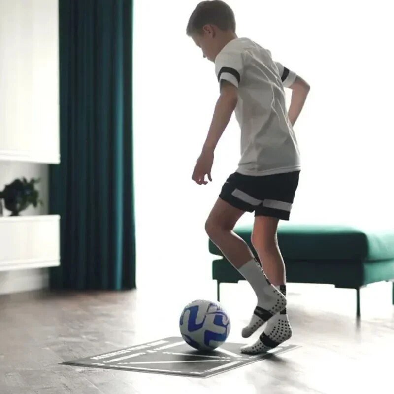 Junior Football Skills Training Mat - Improve Football Skills At Home
