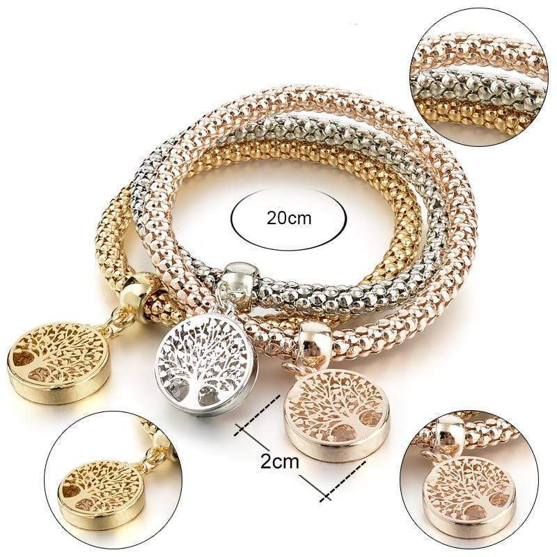 Liora Set – Elegant Bracelets 3-piece