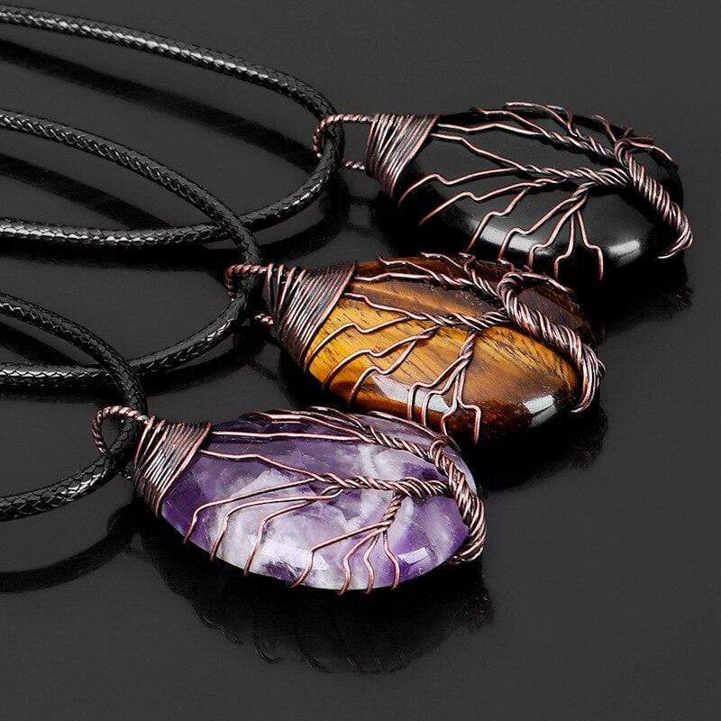 Zarina - Elegant Tiger's Eye Twist Necklace
