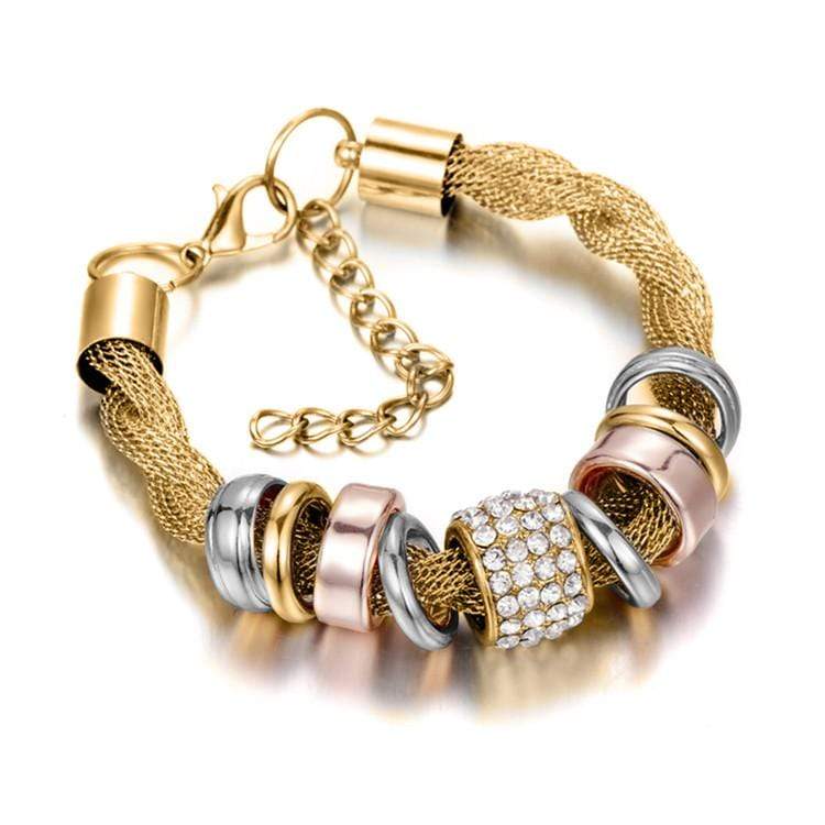 Zarina - Elegant Braided Bracelet for a Trendy Look