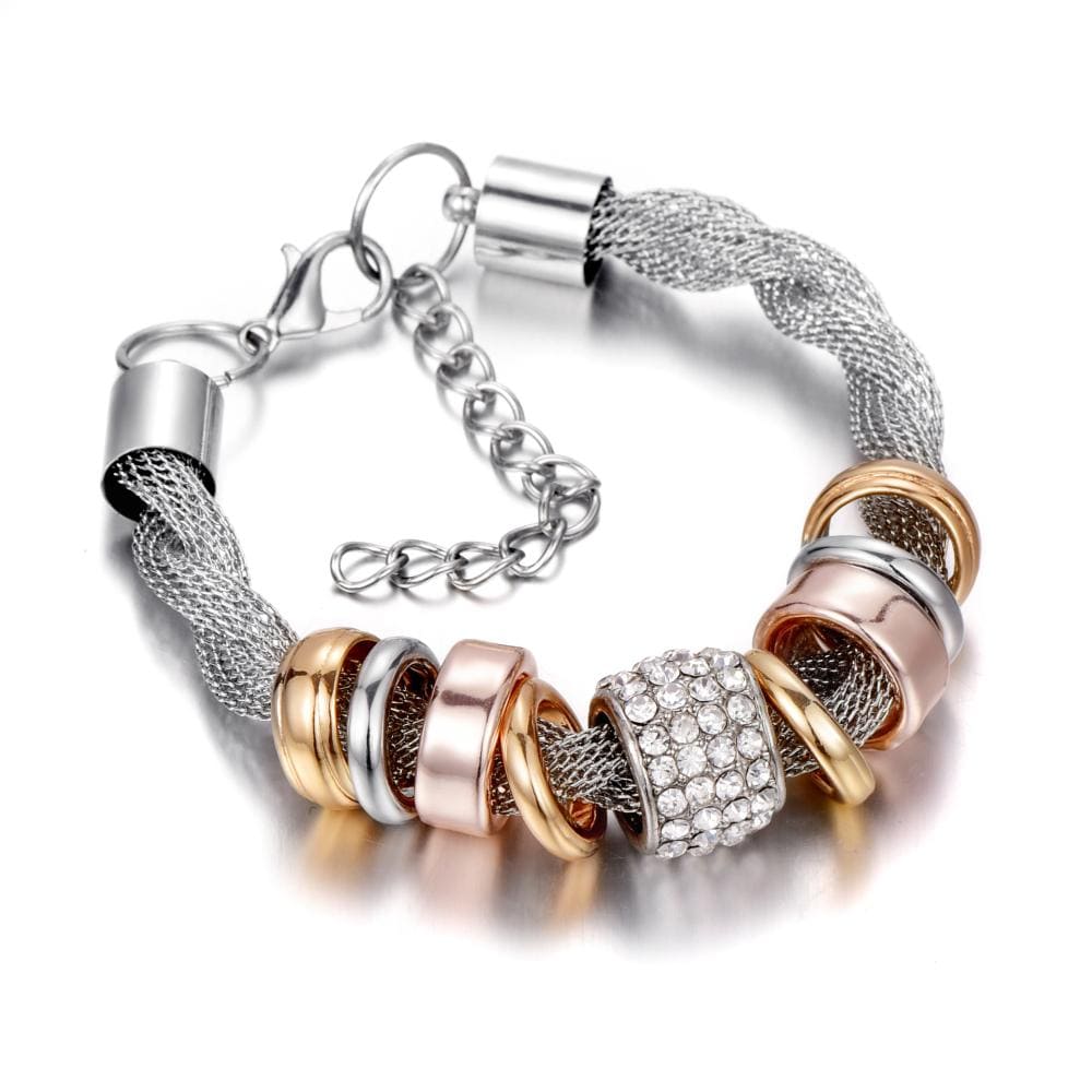 Zarina - Elegant Braided Bracelet for a Trendy Look