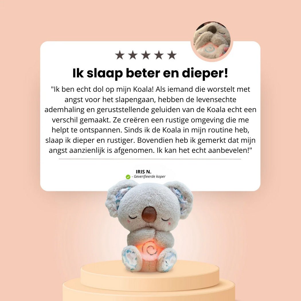 KoalaCalm - Relaxing Cuddly Toy for Relaxation and Sleep
