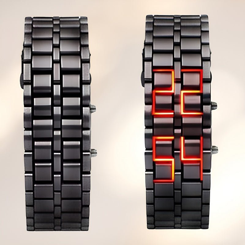 Lava Watch - Trendy LED Wristwatch with Unique Design