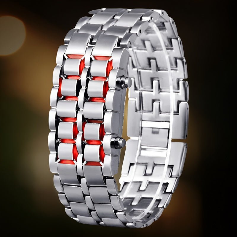 Lava Watch - Trendy LED Wristwatch with Unique Design