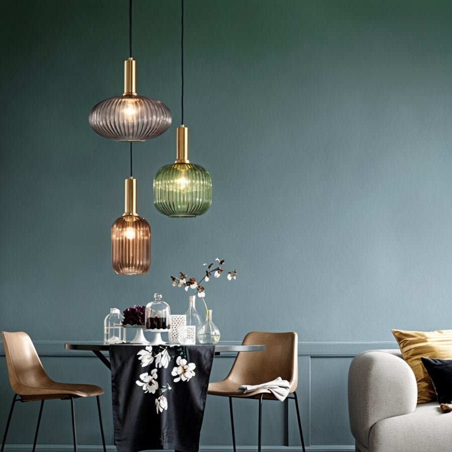 Litta - Elegant Vintage Ceiling Lamp with Gold Accents