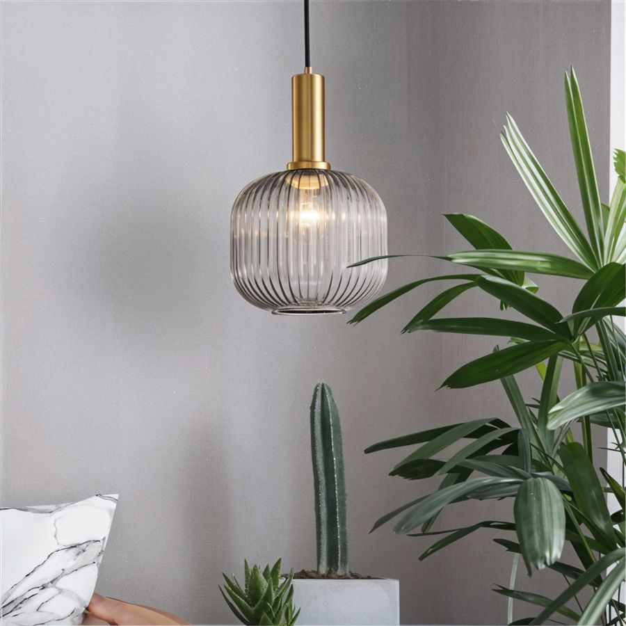 Litta - Elegant Vintage Ceiling Lamp with Gold Accents