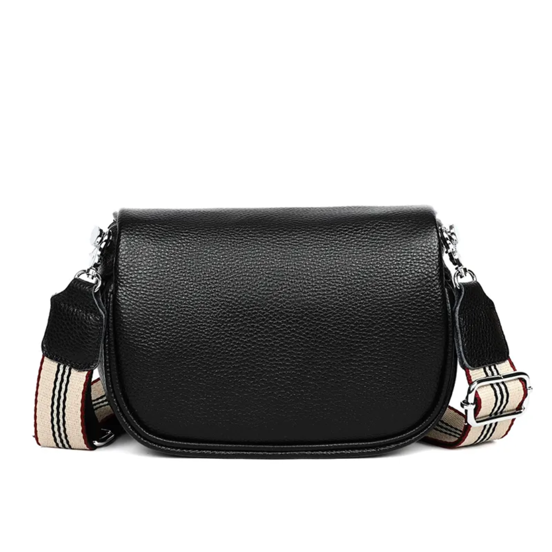 Lucy Leather Bag – Trendy and Cute Leather Saddle Bag