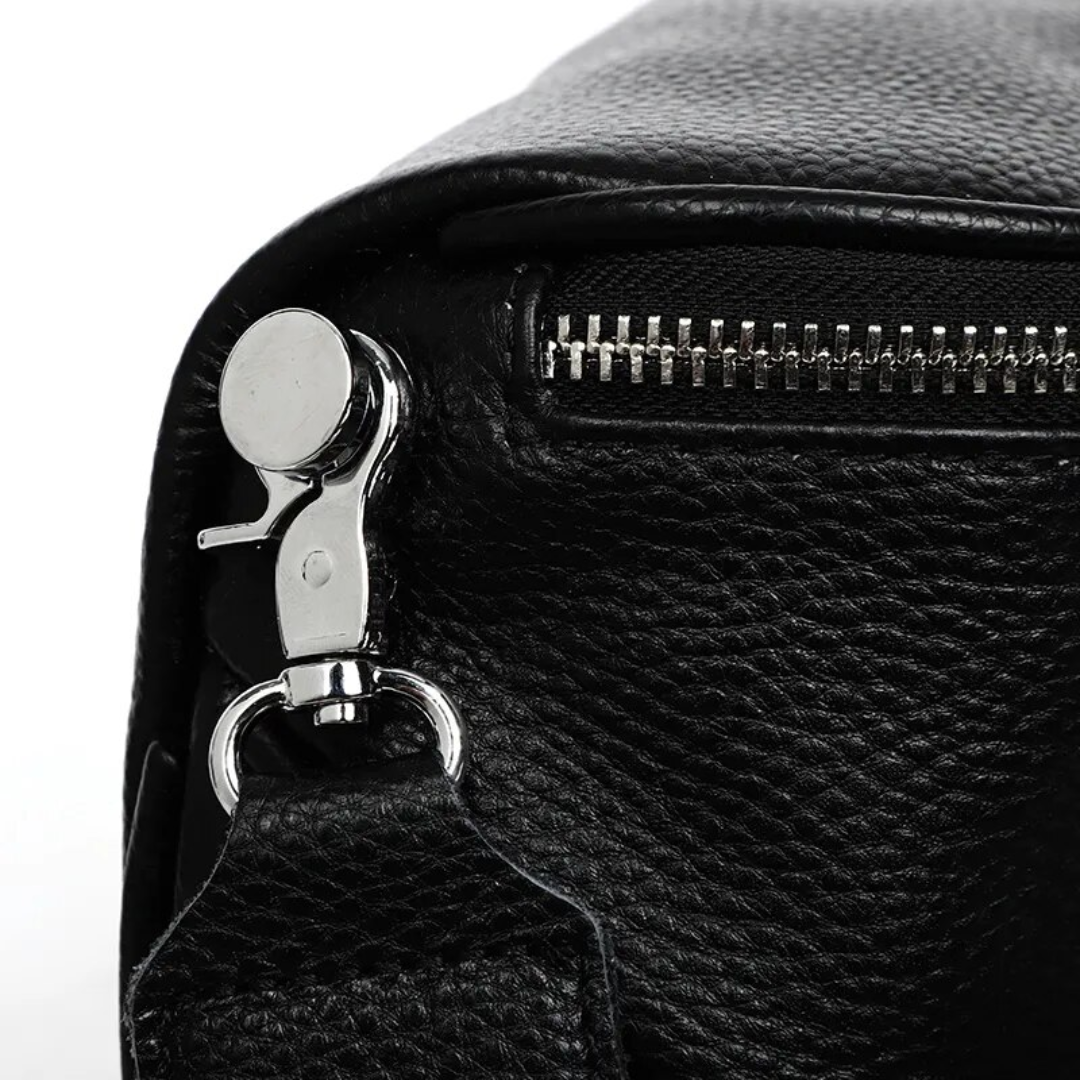 Lucy Leather Bag – Trendy and Cute Leather Saddle Bag