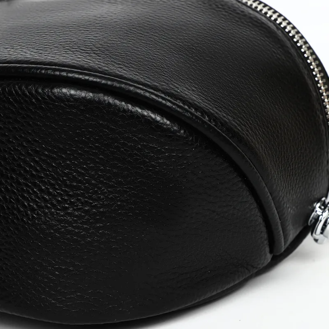 Lucy Leather Bag – Trendy and Cute Leather Saddle Bag