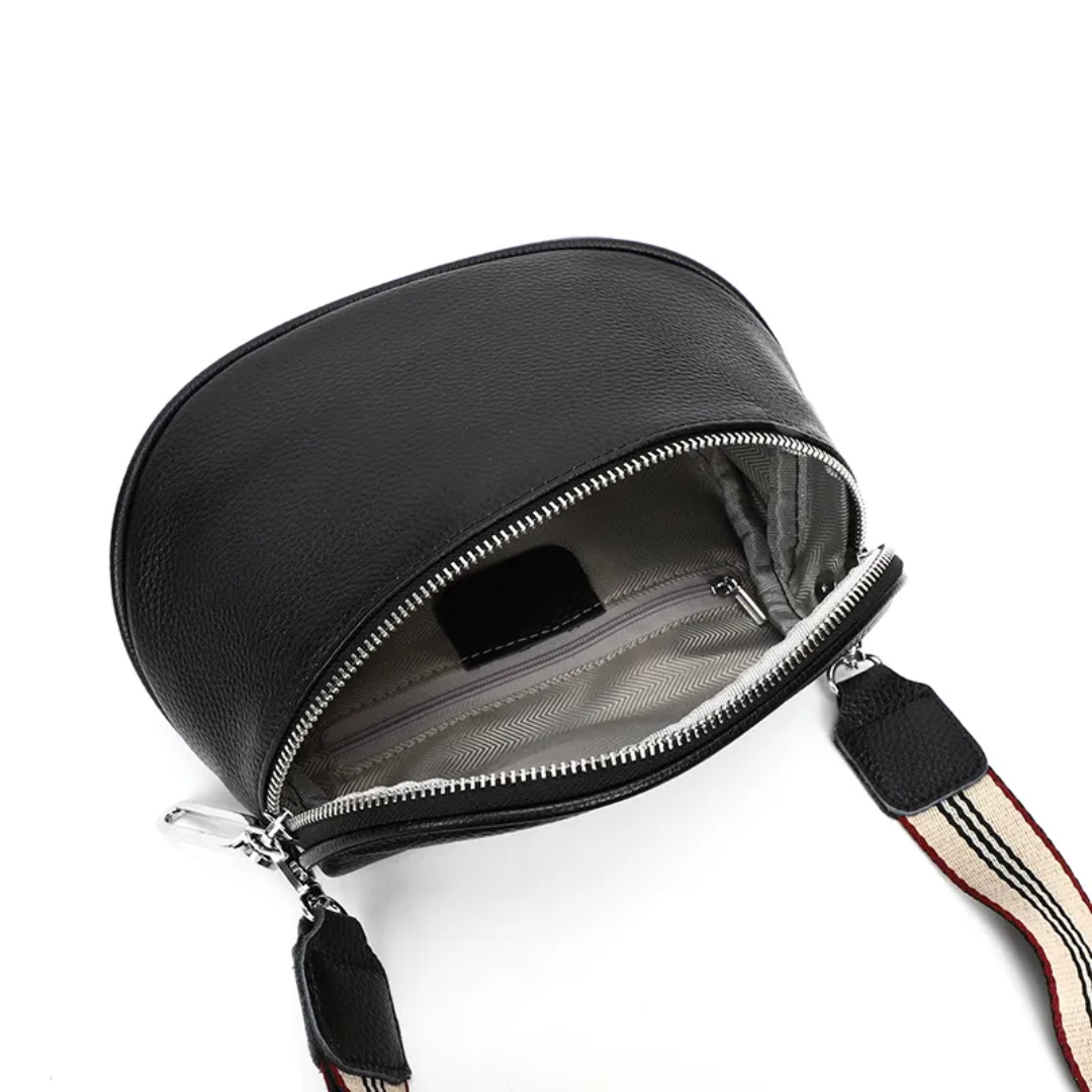 Lucy Leather Bag – Trendy and Cute Leather Saddle Bag