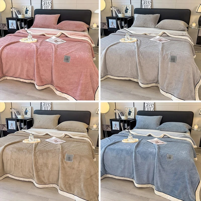 CoralFleece Luxe Blanket – Soft and Warm for your Living Room