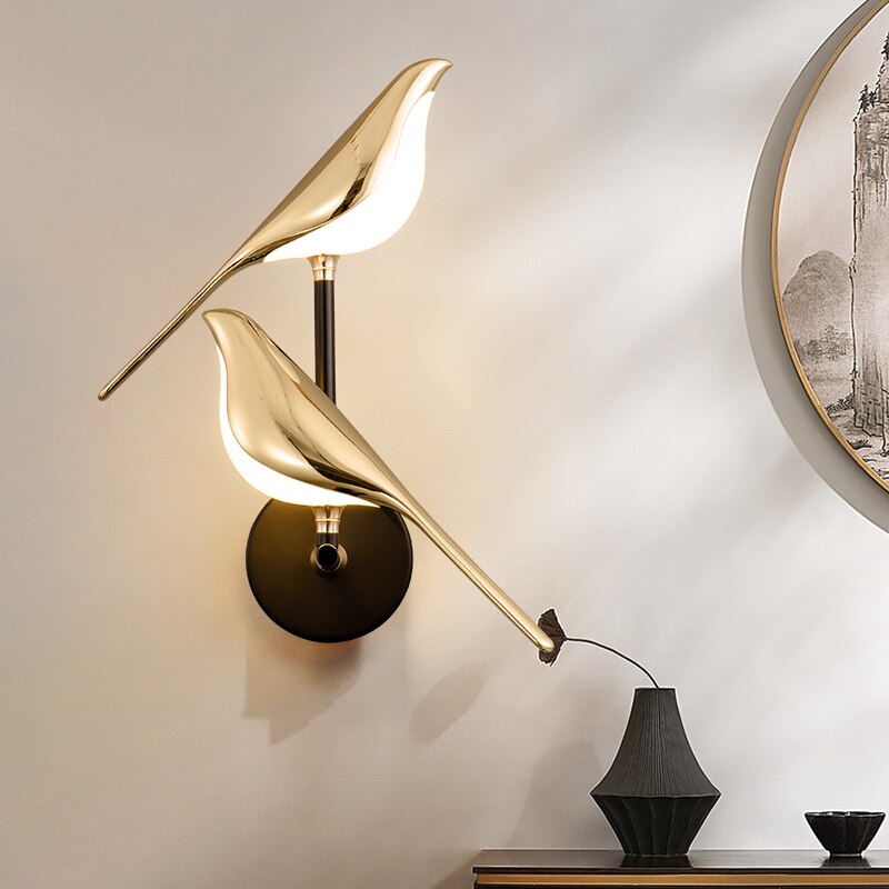BirdGlow - Luxurious LED Bird Wall Lamp