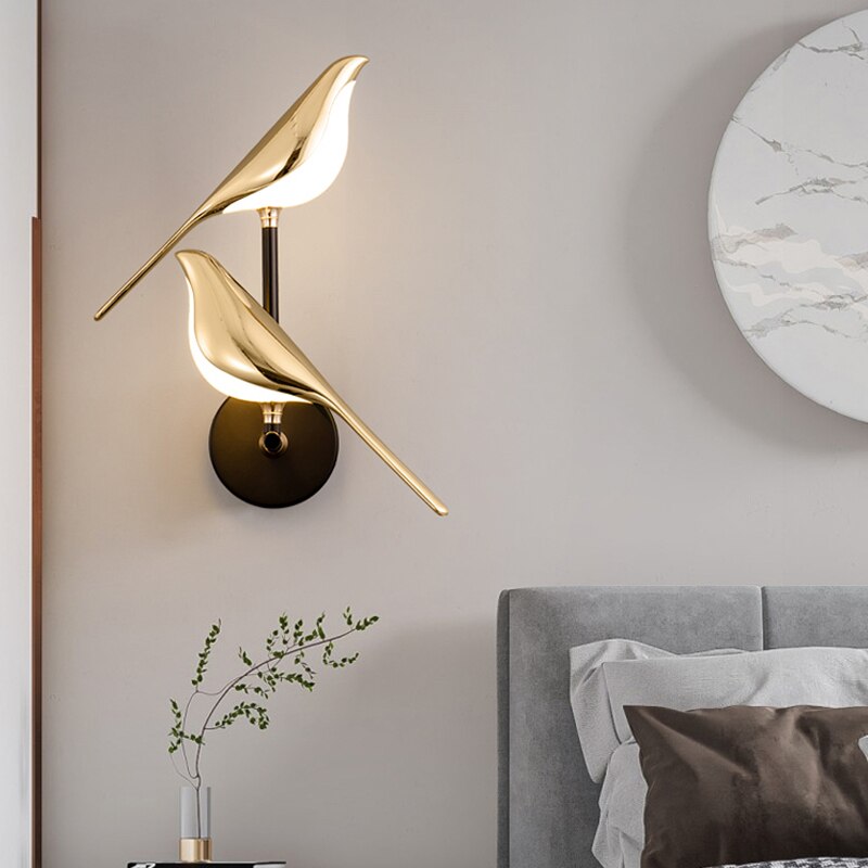 BirdGlow - Luxurious LED Bird Wall Lamp