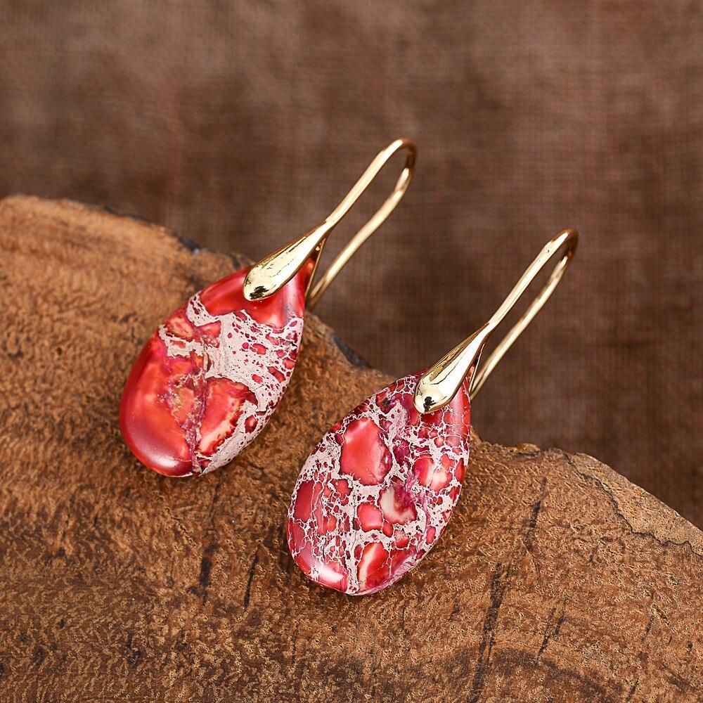 Nyssa Earrings - Elegant Jasper Dream Jewels