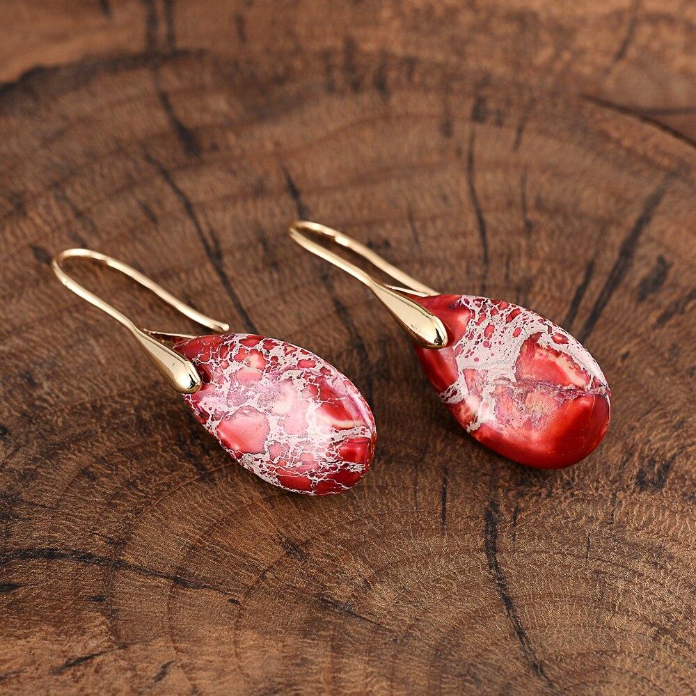 Nyssa Earrings - Elegant Jasper Dream Jewels