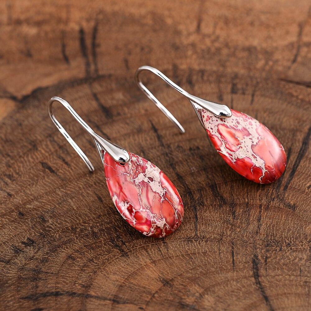 Nyssa Earrings - Elegant Jasper Dream Jewels