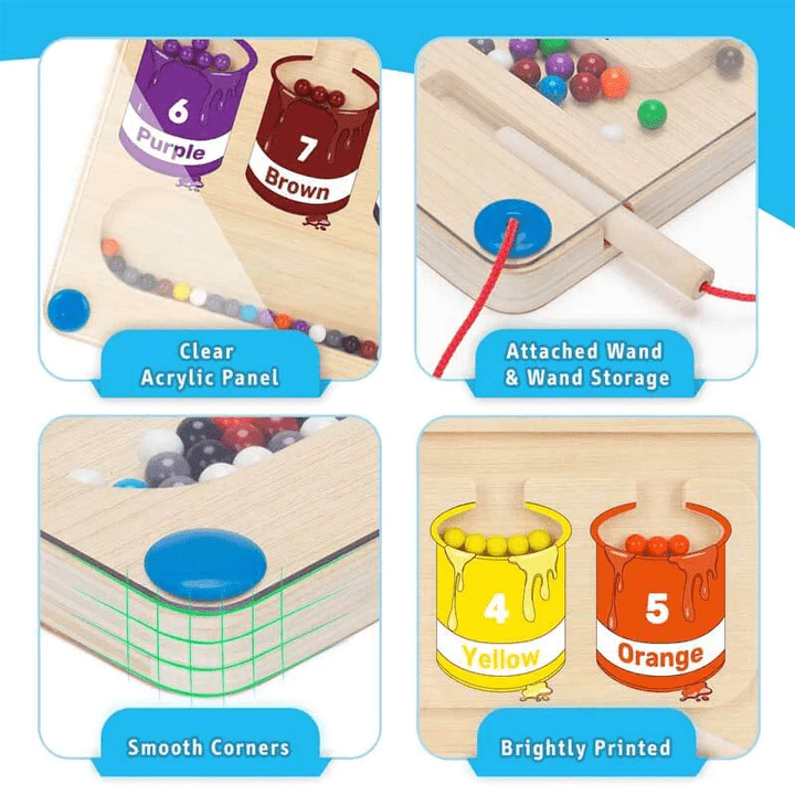 Magnetic Maze Game – Educational Learning Maze for Kids