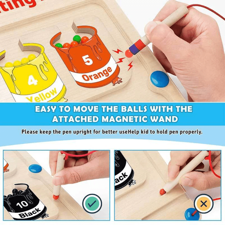 Magnetic Maze Game – Educational Learning Maze for Kids