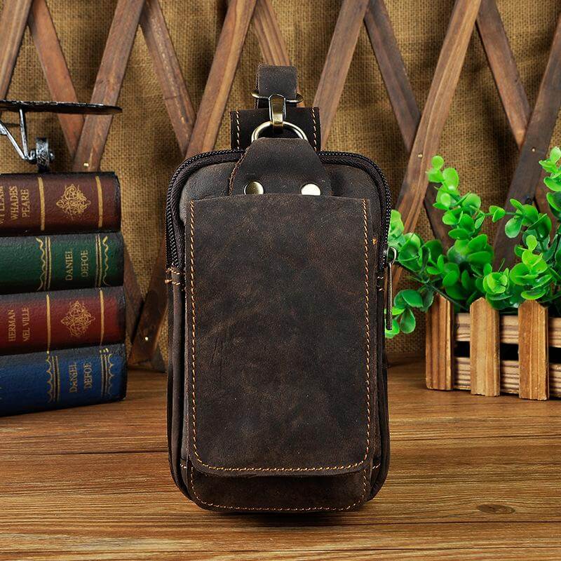 EliteGuard – Luxury Leather Carrying Strap for Men