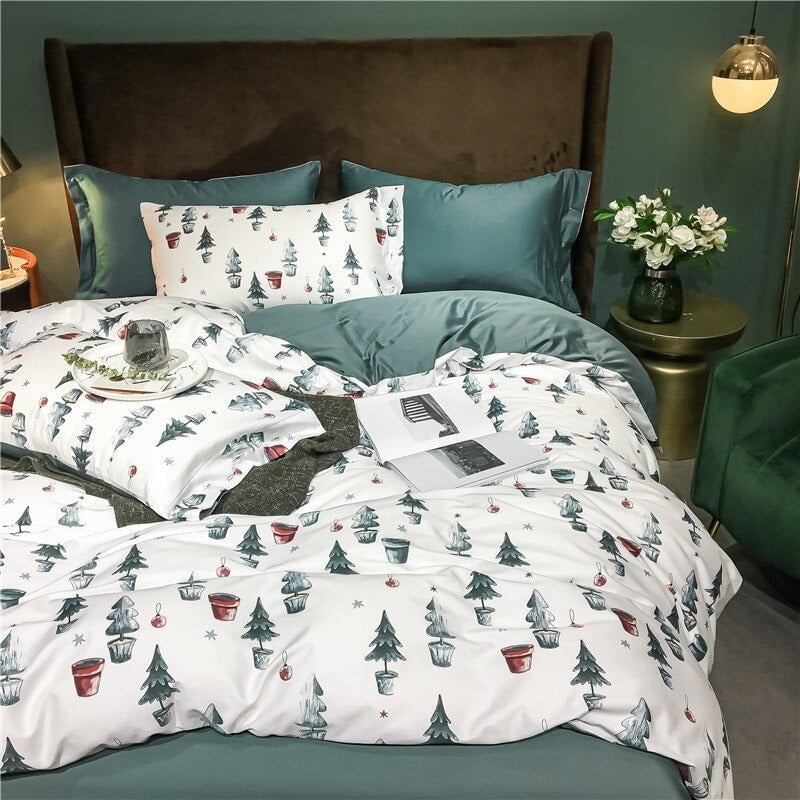 Christmas Milestones Bedding Set – Luxurious Festive Sewing Experience