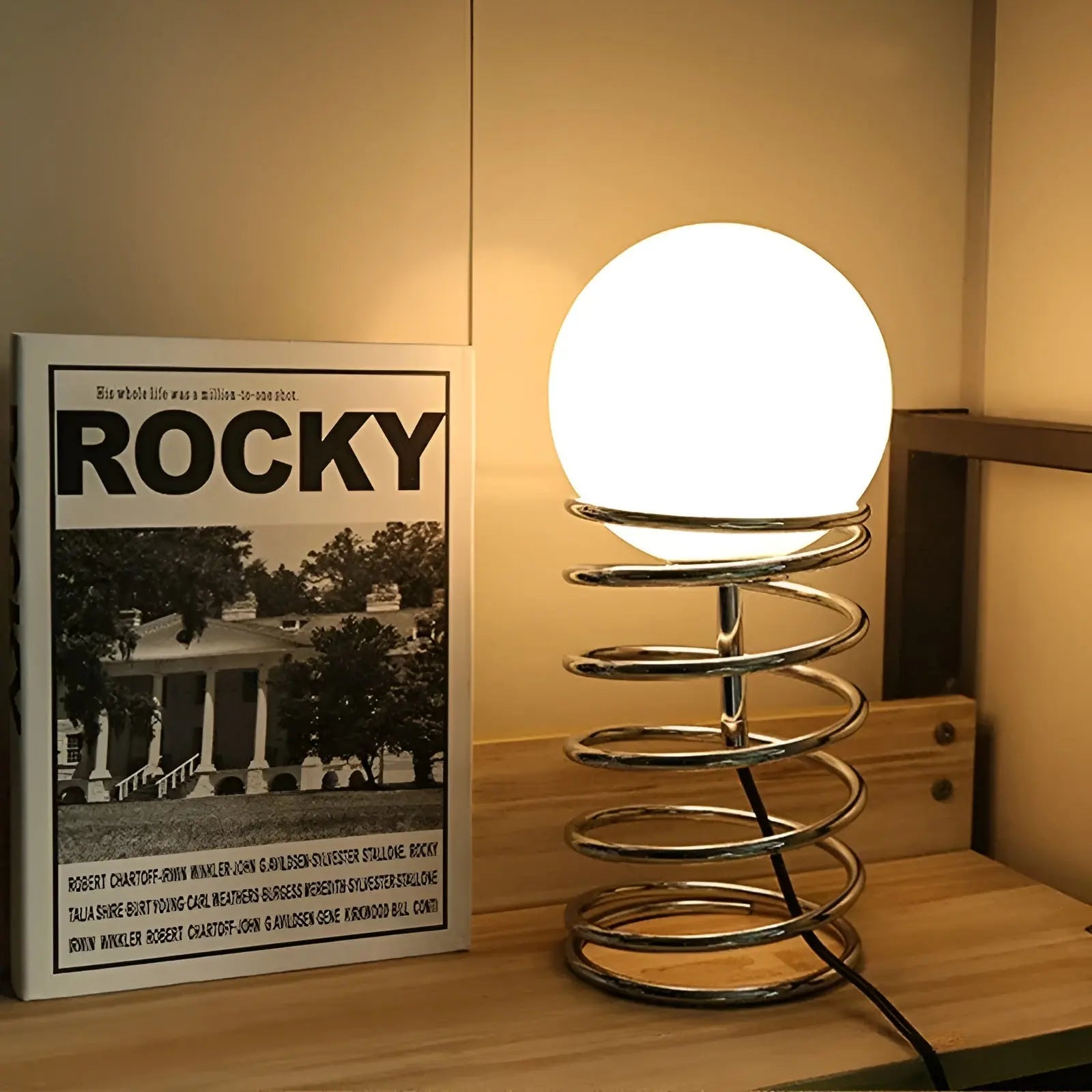 Spring Moon Glow - Elegant Moon Lamp with Customizable, Celestial Light