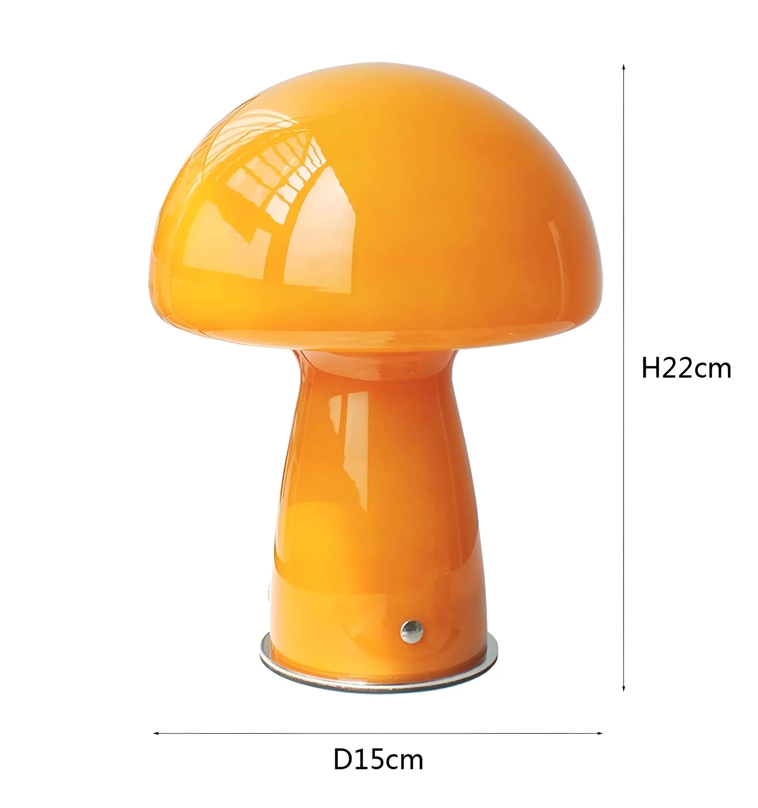 Scandinavian LED Mushroom Lamp - Elegance and Warmth for Your Home